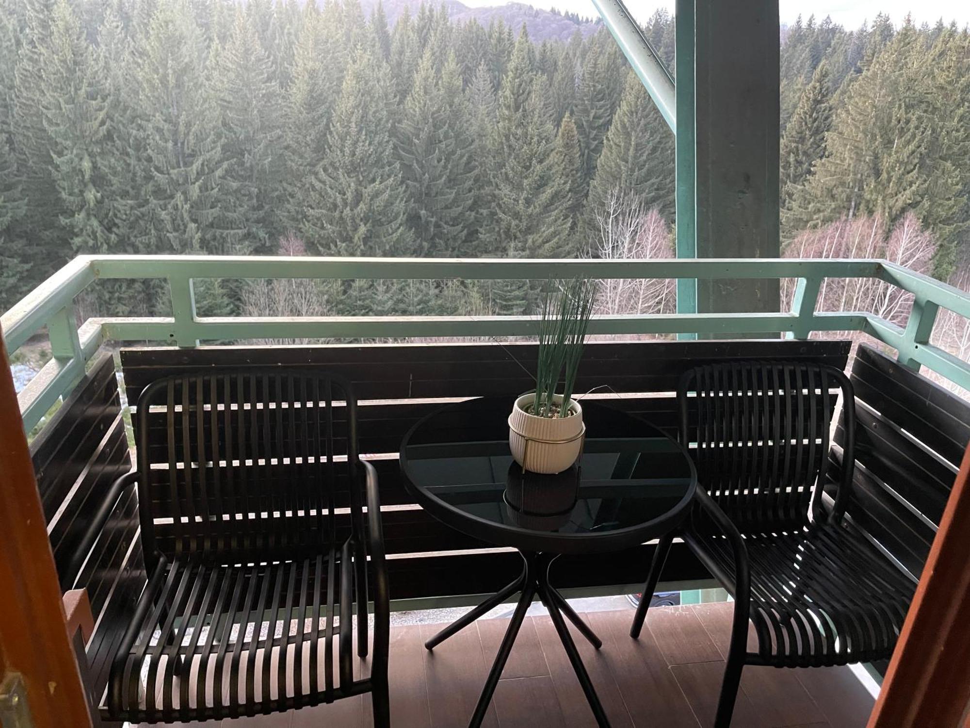 Ferienwohnung Pentahouse Mountain Belle Vue Poiana Brașov Exterior foto