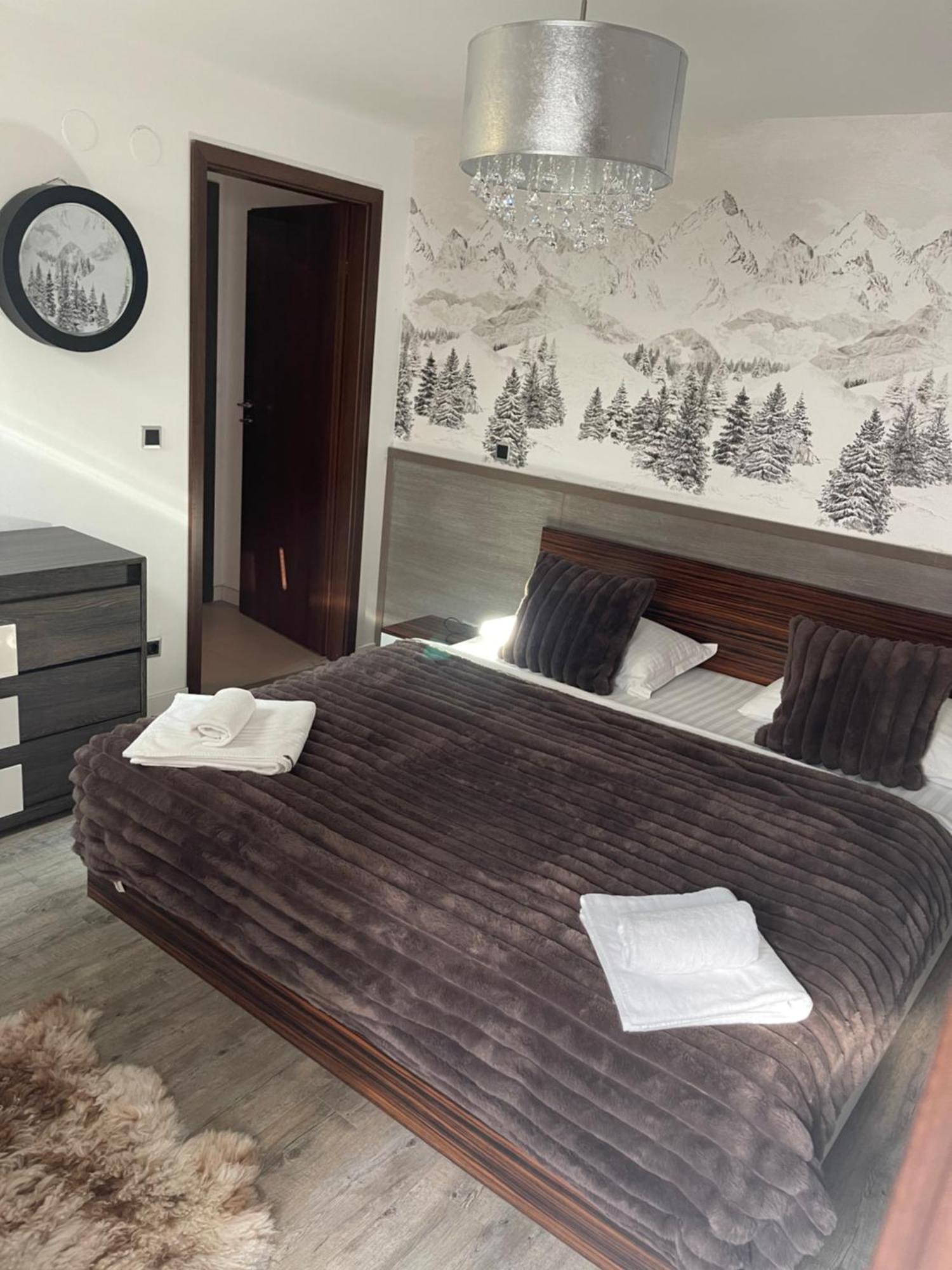 Ferienwohnung Pentahouse Mountain Belle Vue Poiana Brașov Exterior foto
