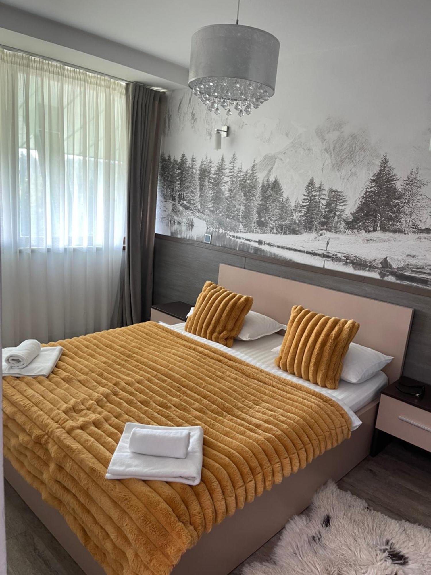 Ferienwohnung Pentahouse Mountain Belle Vue Poiana Brașov Exterior foto