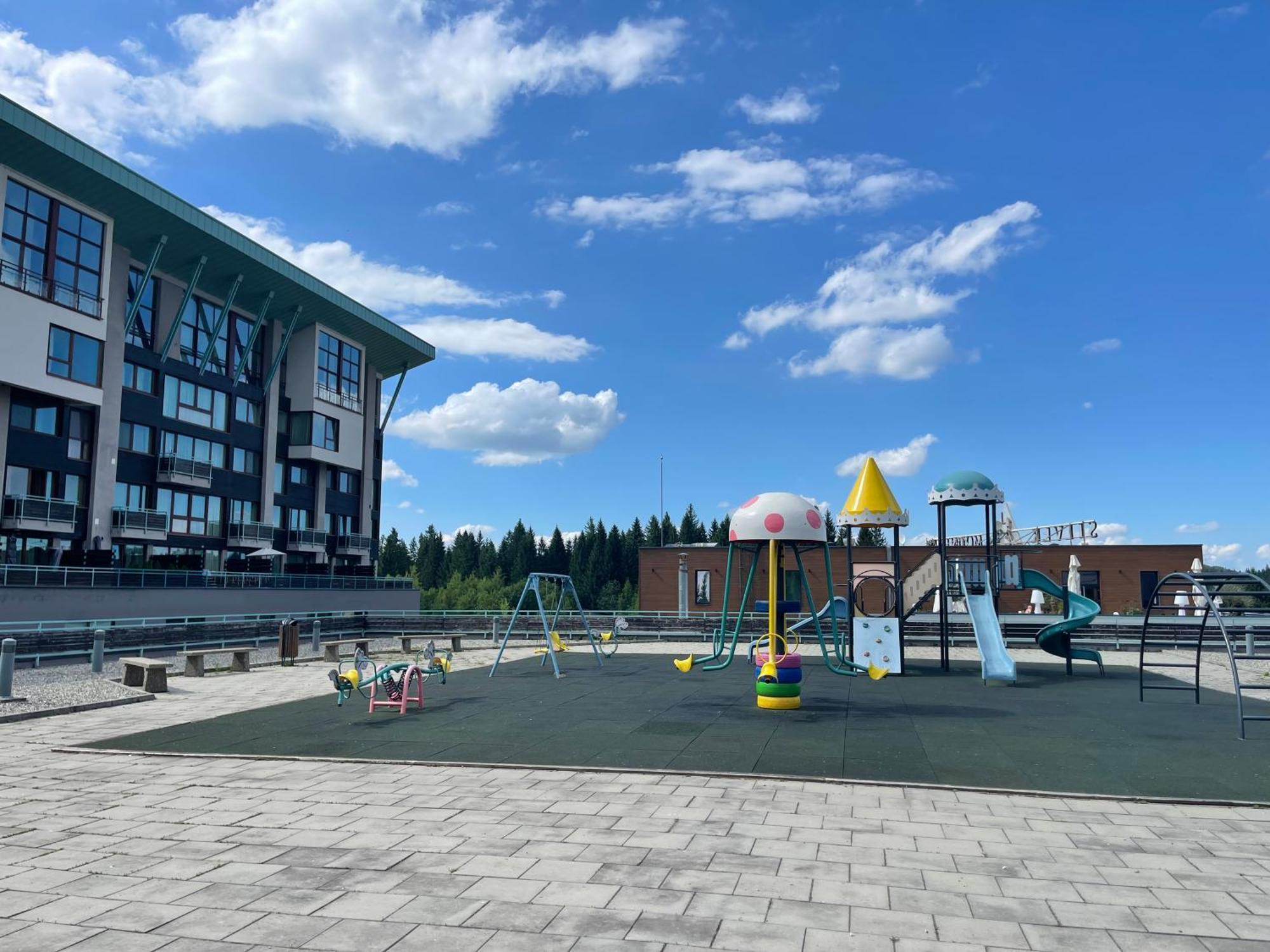 Ferienwohnung Pentahouse Mountain Belle Vue Poiana Brașov Exterior foto