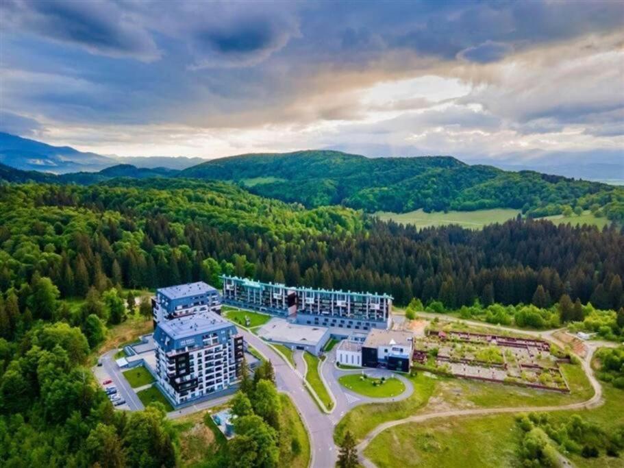 Ferienwohnung Pentahouse Mountain Belle Vue Poiana Brașov Exterior foto